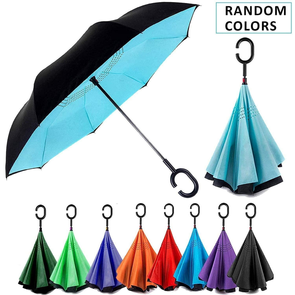 Double Layer Inverted Reversible Umbrella Multicolor Space Life Store double-layer-inverted-reversible-umbrella-multicolor-space-life-store