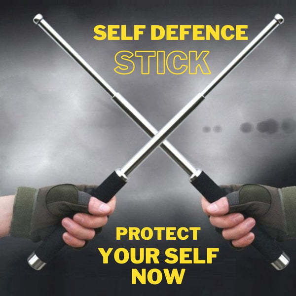 PREMIUM METAL SELF DEFENCE STICK (Heavy Metal and Extendable) Space