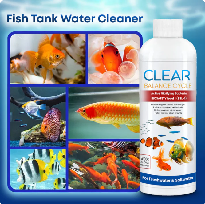 💥BUY 2 GET 1 FREE💥Fish Tank Water Powerful Cleaner