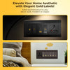 Black & Gold Switch Stickers