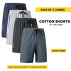 Men's Stretch Shorts (Pack of 3) | Soft & Breathable Summer Wear