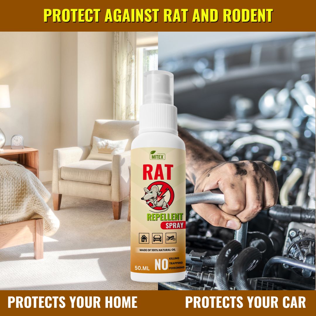 Rat Repellent Spray – Safe, Effective, and Eco-friendly. (BUY 1 GET 2 FREE)