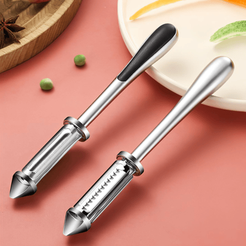 3 in 1 Stainless steel Multifunctional Veggie Peeler (Buy 1 Get 1 FREE)