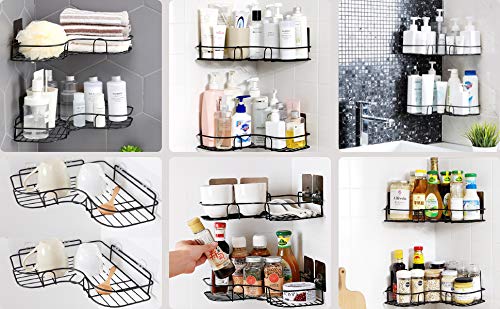 Self Adhesive Metal Corner Shelf (Buy 1 Get 1 Free)