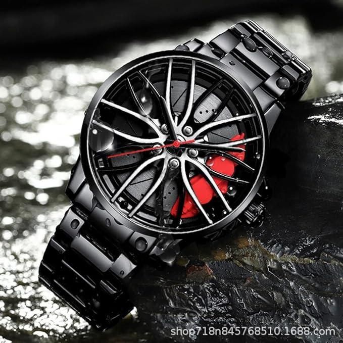 Stereoscopic Car Wheel Watch – Space Life Store