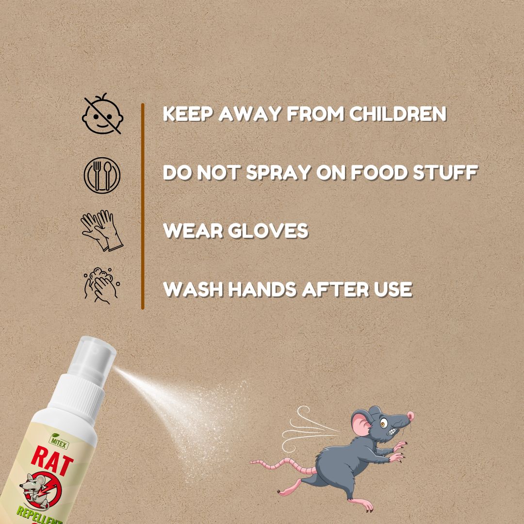 Rat Repellent Spray – Safe, Effective, and Eco-friendly. (BUY 1 GET 2 FREE)