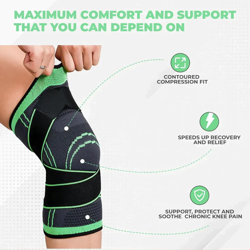 KNEE COMPRESSION & SUPPORT SLEEVE - BUY 1 GET 1 FREE