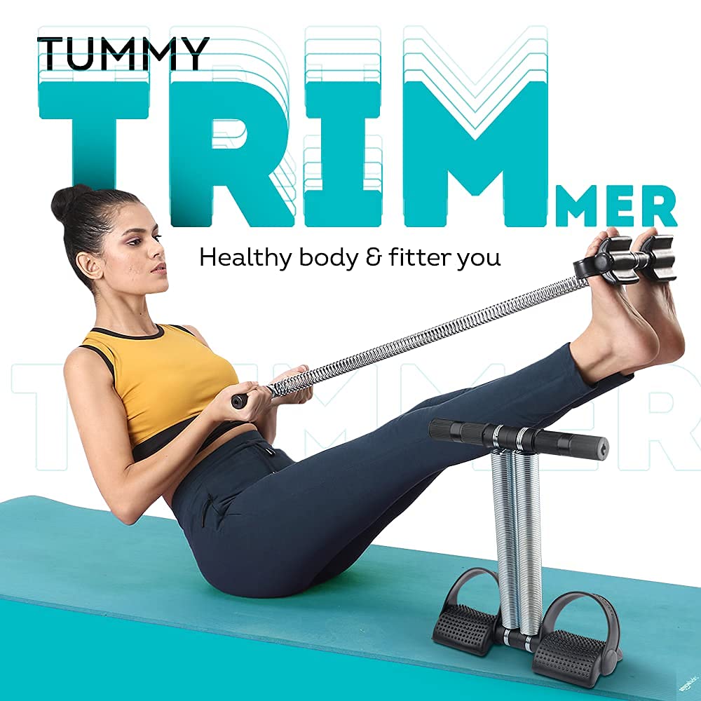 DOUBLE SPRING TUMMY TRIMMER / WAIST TRIMMER AB EXERCISER – Space Life  Company