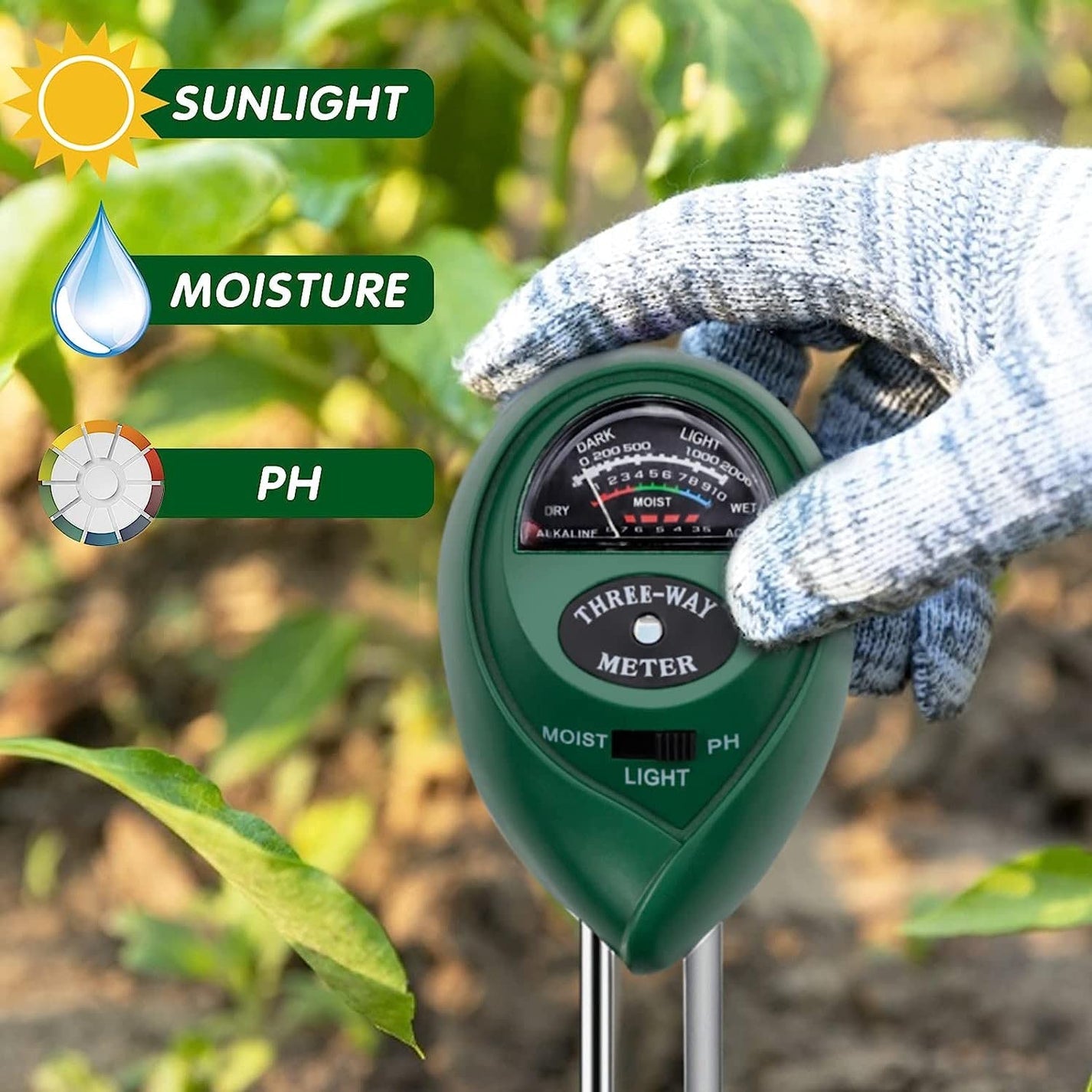 4-in-1 Soil Test Meter