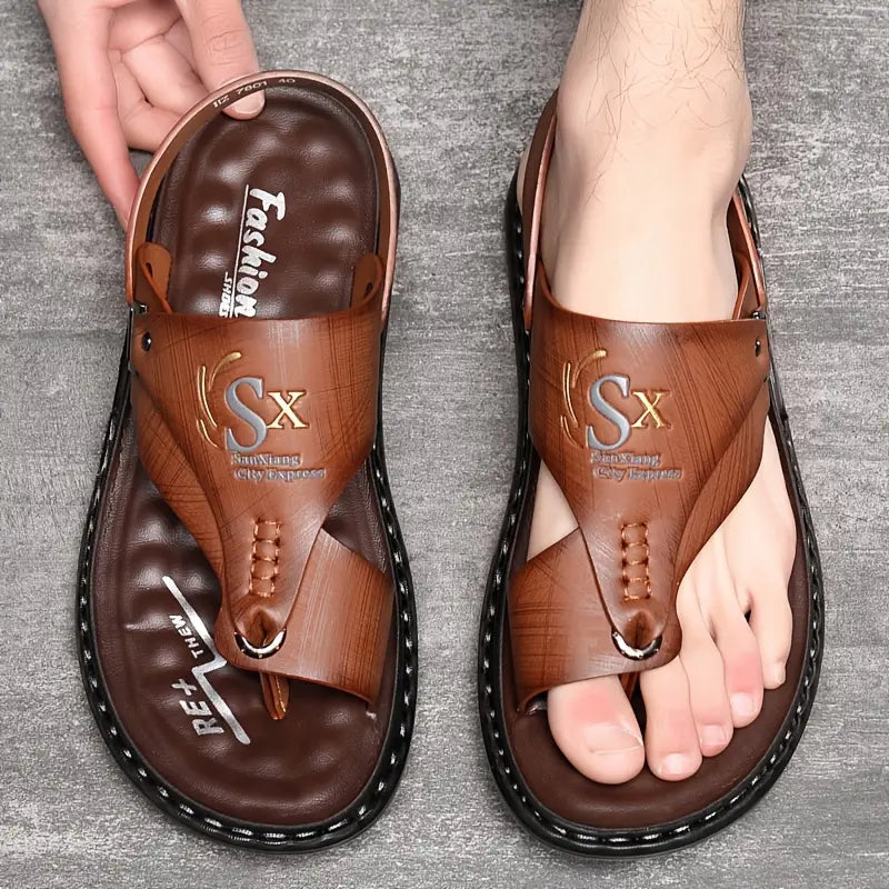 Air Walkers™- Daily Wear Cushioned Sandals (Brown) | FLAT 45% Off 🔥