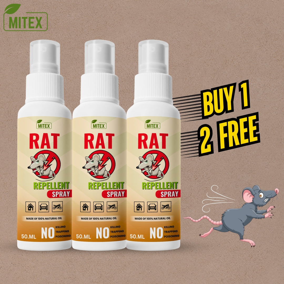 Rat Repellent Spray – Safe, Effective, and Eco-friendly. (BUY 1 GET 2 FREE)