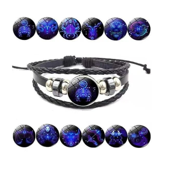 Zodiac Signs Astrology Bracelet