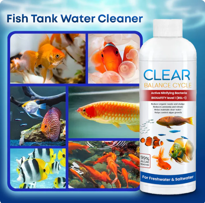 AquaClear™ Automatic Fish Tank Cleaner – (Buy 1 Get 1 Free🔥)