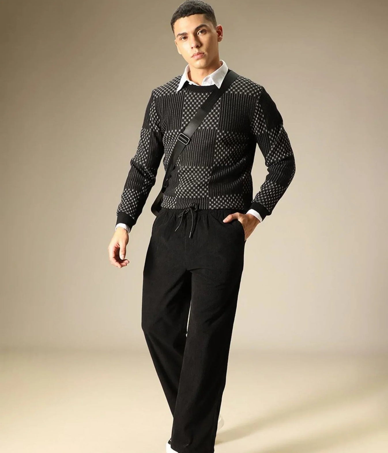 Combo of 2 Cuadray Fabric Stylish Pants | Perfect Blend of Comfort & Style - Black & Grey (Buy 1 Get 1 Free🔥🔥) Regular