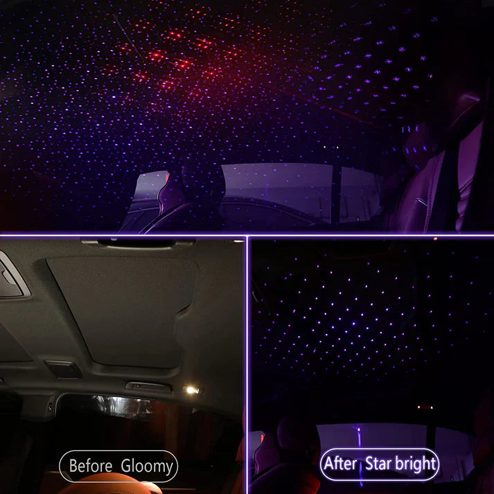 Space Life™ - USB Star Decoration Light Projector